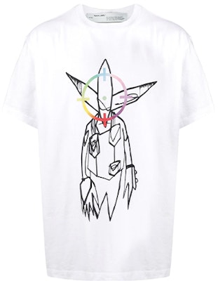 Off-White x Futura Oversized Fit Alien T-Shirt White/Multicolor Buy Off-White x Futura Oversized Fit Alien T-Shirt White/Multicolor