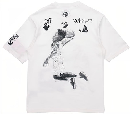 OFF-WHITE x Jordan 复古印花白色长袖T恤(亚洲版) DB4301-100 Lookbook OFF-WHITE x Jordan 复古印花白色长袖T恤(亚洲版) DB4301-100