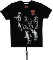 Off-White x Louvre Leonardo T-Shirt Black/White Off-White x Louvre Leonardo T-Shirt Black/White
