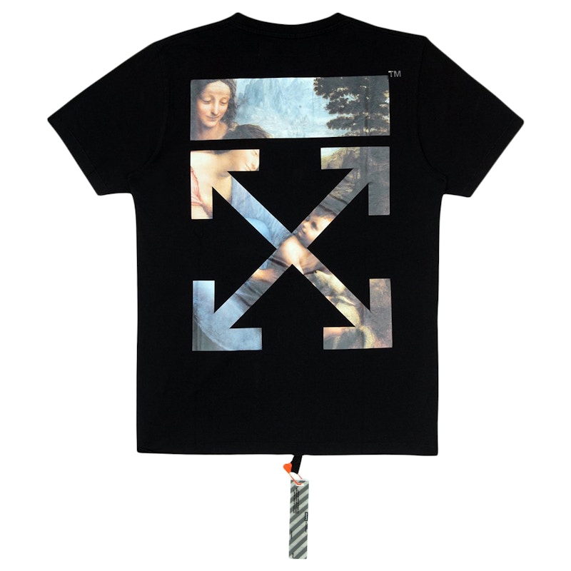 Order Camiseta Off-White x Louvre Leonardo Negra/Blanca