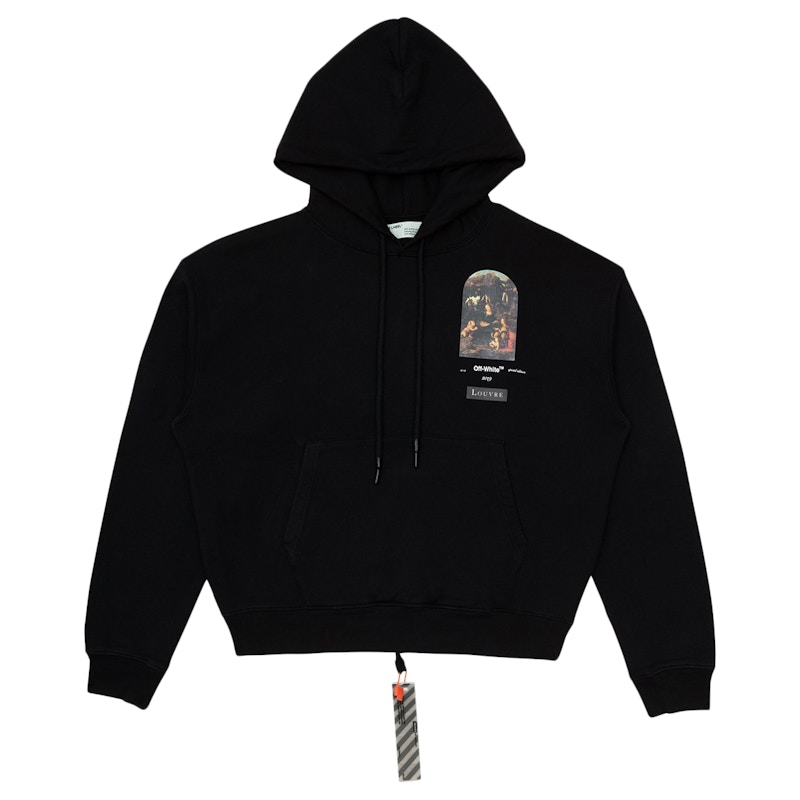 Off-White Louvre Virgin Hoodie Black/White