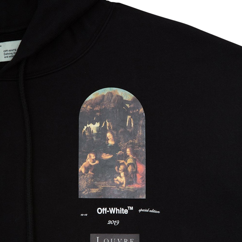 Off-White Louvre Virgin Hoodie Black/White 圖 3