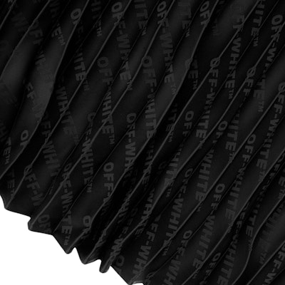 Off-White x Lunar New Year Allover Plisse Skirt Black/Black Lookbook Off-White x Lunar New Year Allover Plisse Skirt Black/Black