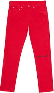 Off-White x 農曆新年好運丹寧牛仔褲 紅/黑 Buy Off-White x 農曆新年好運丹寧牛仔褲 紅/黑