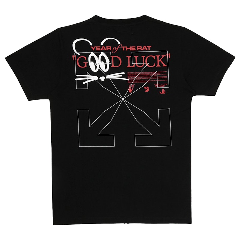 Off-White Lunar New Year Mouse T-Shirt Black/White 圖 2