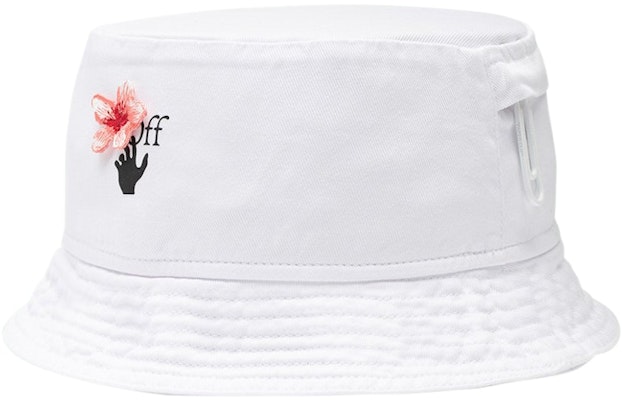 Off-White x Lunar New Year Peach Flowers Bucket Hat White/Black Order Off-White x Lunar New Year Peach Flowers Bucket Hat White/Black