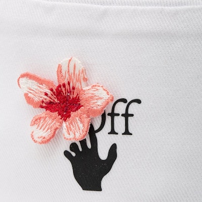 Off-White x Lunar New Year Peach Flowers Bucket Hat White/Black Lookbook Off-White x Lunar New Year Peach Flowers Bucket Hat White/Black