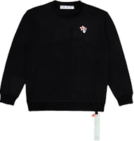 Off-White x Lunar New Year Peach Flowers Sweatshirt Black/White Off-White x Lunar New Year Peach Flowers Sweatshirt Black/White