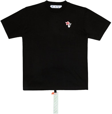 Off-White x Lunar New Year Peach Flowers T-Shirt Black/White Buy Off-White x Lunar New Year Peach Flowers T-Shirt Black/White