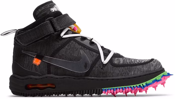 Off-White x Nike エアフォース1 Mid 黒 DO6290-001 Buy Off-White x Nike エアフォース1 Mid 黒 DO6290-001