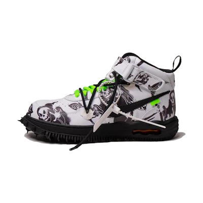Off-White Nike Air Force 1 Mid SP Leather 'Grim Reaper'