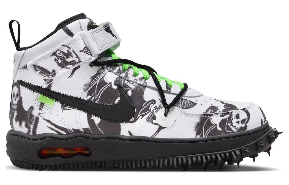 Order Off-White x Nike Air Force 1 Mid SP 皮革 'Grim Reaper' DR0500-102