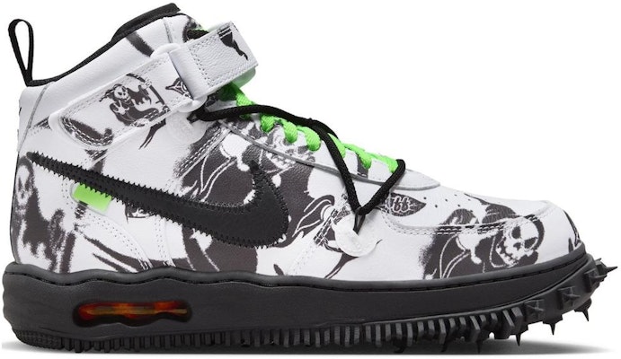 Off-White x Nike Air Force 1 Mid SP Leather 'Grim Reaper' DR0500-102 Order Off-White x Nike Air Force 1 Mid SP Leather 'Grim Reaper' DR0500-102