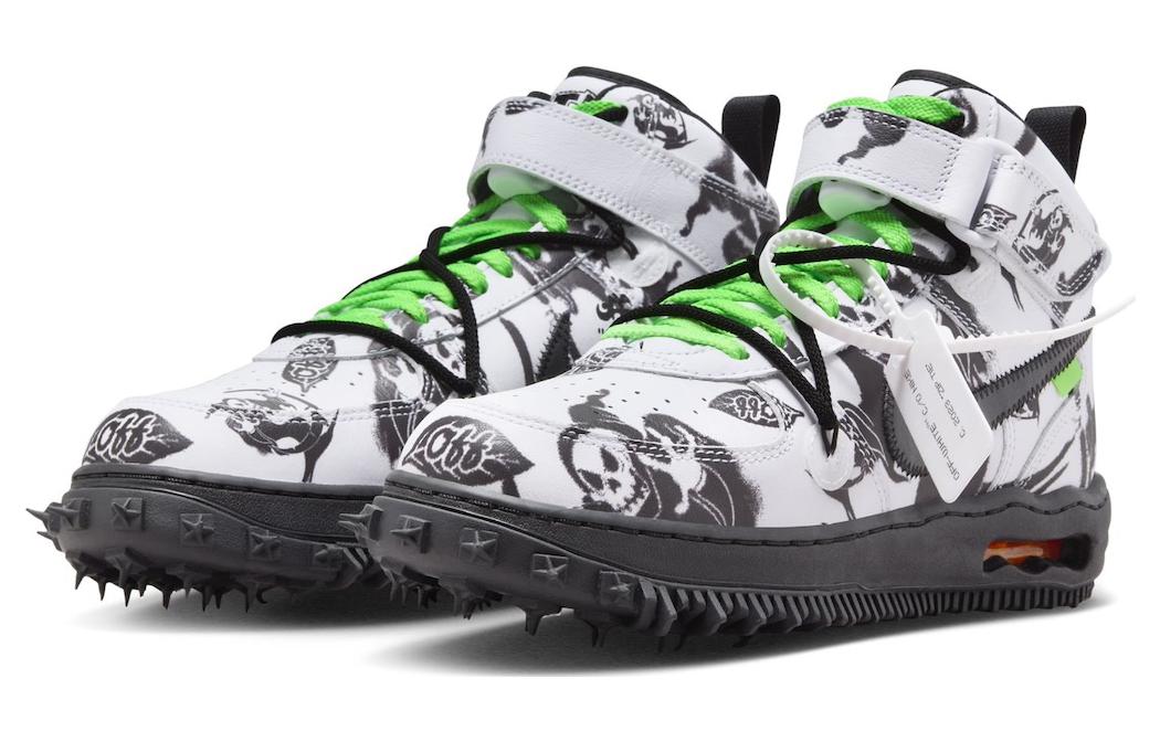 Lookbook Off-White x Nike Air Force 1 Mid SP 皮革 'Grim Reaper' DR0500-102