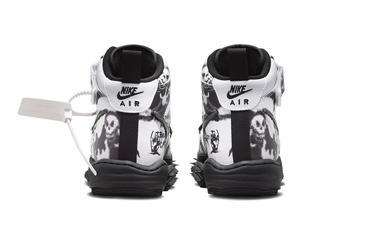 Purchase Off-White x Nike Air Force 1 Mid SP 皮革 'Grim Reaper' DR0500-102