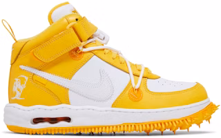 Off-White x Nike Air Force 1 Mid SP Leather 'Varsity Maize' DR0500-101 Off-White x Nike Air Force 1 Mid SP Leather 'Varsity Maize' DR0500-101