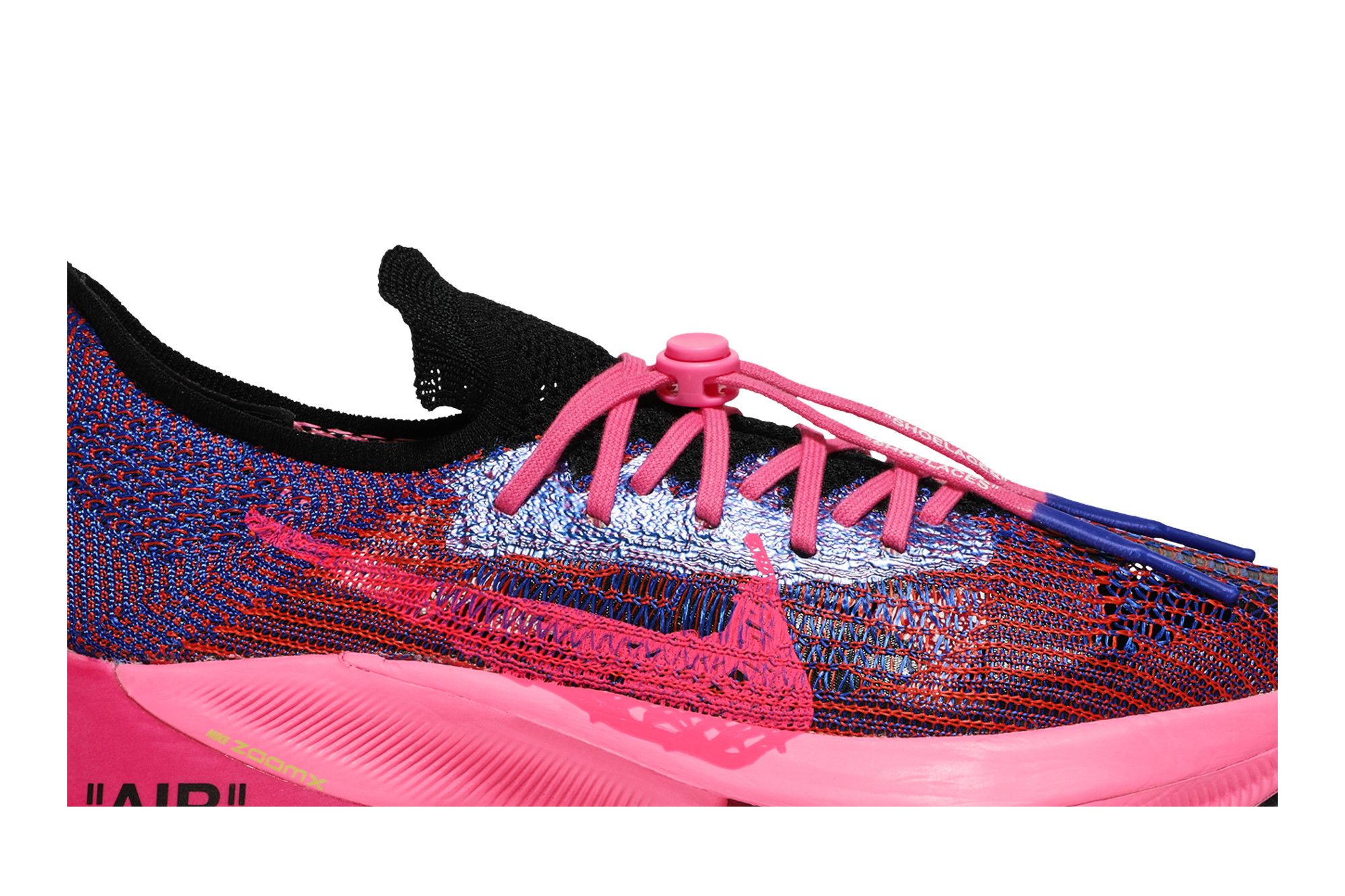 Lookbook Off-White x Nike Air Zoom Turbo Next% Flyknit 'Pink Glow' Merah Jambu CV0697-400