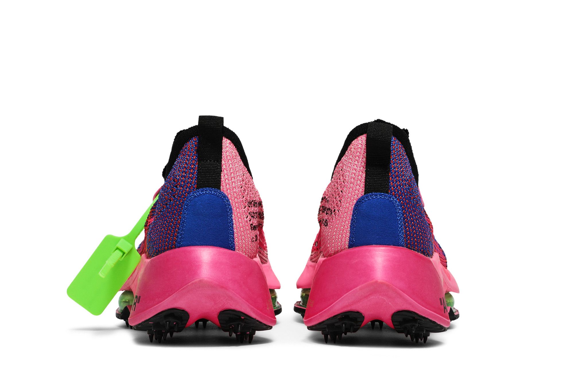 Sizing Off-White x Nike Air Zoom Turbo Next% Flyknit 'Pink Glow' Merah Jambu CV0697-400