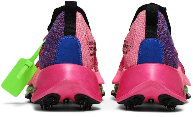 Off-White x Nike Air Zoom Turbo Next% Flyknit 'Pink Glow' Merah Jambu CV0697-400 Sizing Off-White x Nike Air Zoom Turbo Next% Flyknit 'Pink Glow' Merah Jambu CV0697-400