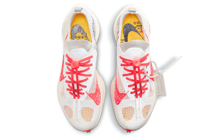 Shop OFF-WHITE x 耐克 Air Zoom Turbo Next% Flyknit '白色' CV0697-100