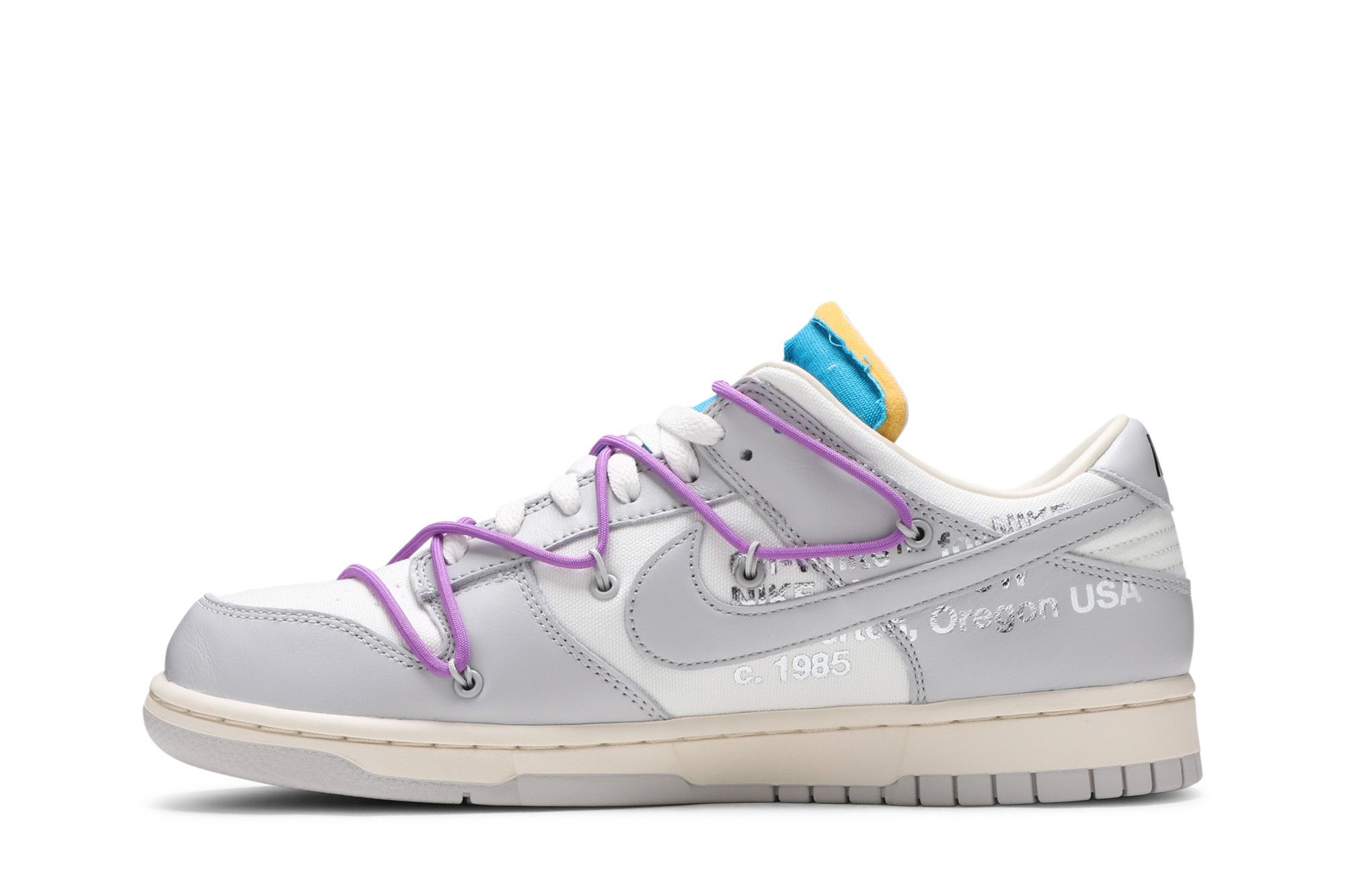 Shop Off-White x 耐克Dunk Low 'Dear Summer - 50之47' DM1602-125