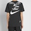 Purchase OFF-WHITE x Nike NRG A6 Baju Hitam dengan Grafik Burung Helang Besar BQ0827-010