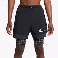 Shop Off-White x Nike ブラックグリッドショーツ CU2502-010
