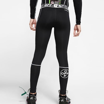 Off-White x Nike Tights Black Shop Off-White x Nike Tights Black