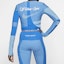 Shop Off-White x Nike Women's Easy Run Top Photo Blue