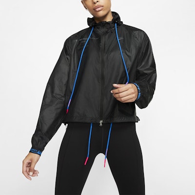 Off-White x Nike Women's Jacket Black/Blue Details for Off-White x Nike Women's Jacket Black/Blue