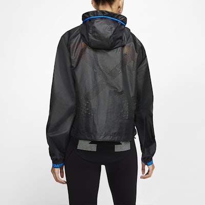 Off-White x Nike Women's Jacket Black/Blue Sizing Off-White x Nike Women's Jacket Black/Blue