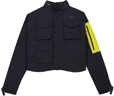 Off-White x Nike Women's Running Jacket Black/Yellow Buy Off-White x Nike Women's Running Jacket Black/Yellow