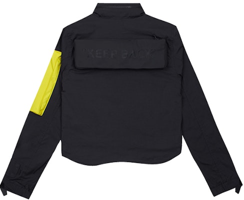Off-White x Nike Women's Running Jacket Black/Yellow Order Off-White x Nike Women's Running Jacket Black/Yellow