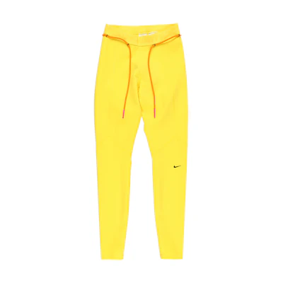 Off-White Nike Women's Running Tight Yellow