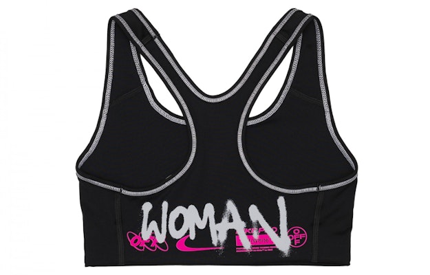 Off-White x Nike Women's Sports Bra Black Order Off-White x Nike Women's Sports Bra Black