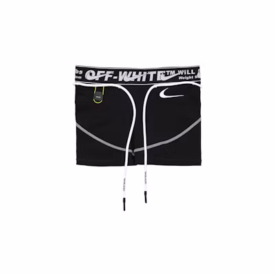 Off-White Nike Women's Training Shorts Black