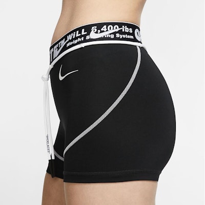 Off-White x Nike Women's Training Shorts Black Purchase Off-White x Nike Women's Training Shorts Black