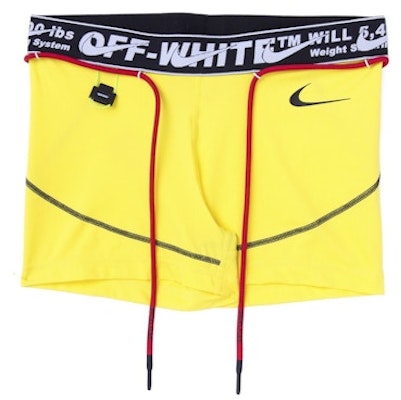 Off-White x Nike Women's Training Shorts Opti Yellow Buy Off-White x Nike Women's Training Shorts Opti Yellow