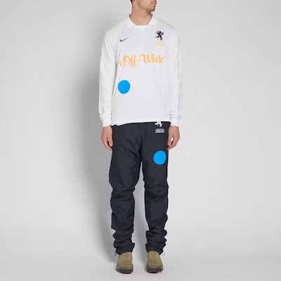 Off-White x Nikelab Mercurial NRG X FB Jersey White Lookbook Off-White x Nikelab Mercurial NRG X FB Jersey White