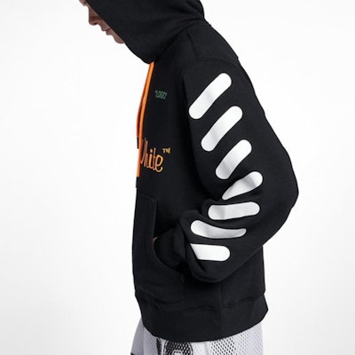 Off-White x Nikelab Mercurial NRG X Hoodie Black Shop Off-White x Nikelab Mercurial NRG X Hoodie Black