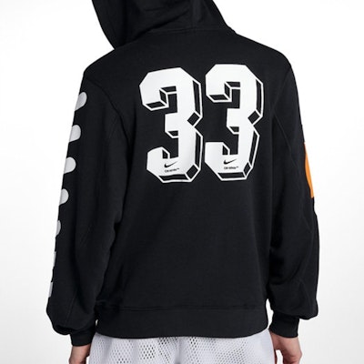 Off-White x Nikelab Mercurial NRG X Hoodie Black Sizing Off-White x Nikelab Mercurial NRG X Hoodie Black