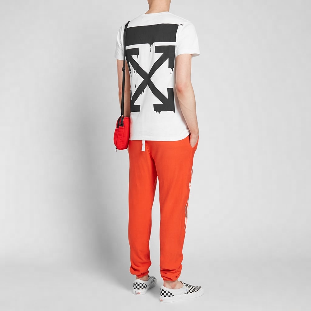 OFF-WHITE The Simpsons Collaboration White Print Tee for Men OMAA027S191850340188 圖 4