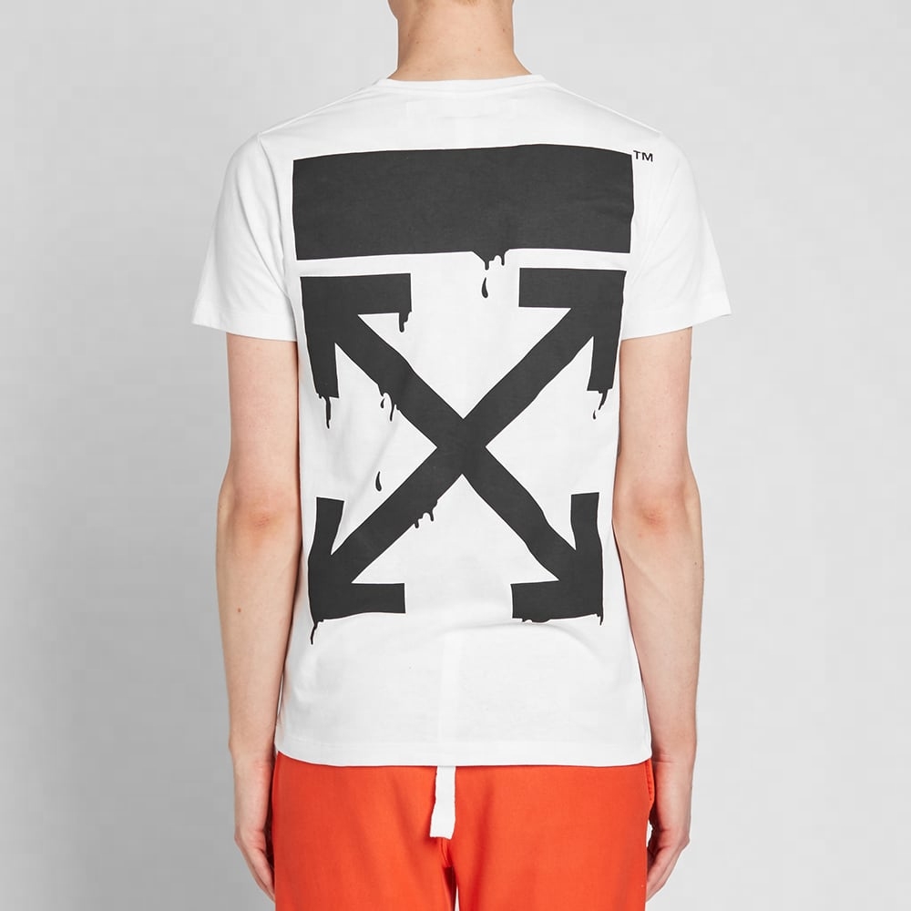OFF-WHITE The Simpsons Collaboration White Print Tee for Men OMAA027S191850340188 圖 6