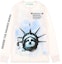 Order OFF-WHITE x Virgil Abloh 自由女神圖案米色圓領衛衣 OMBA025E181920150299