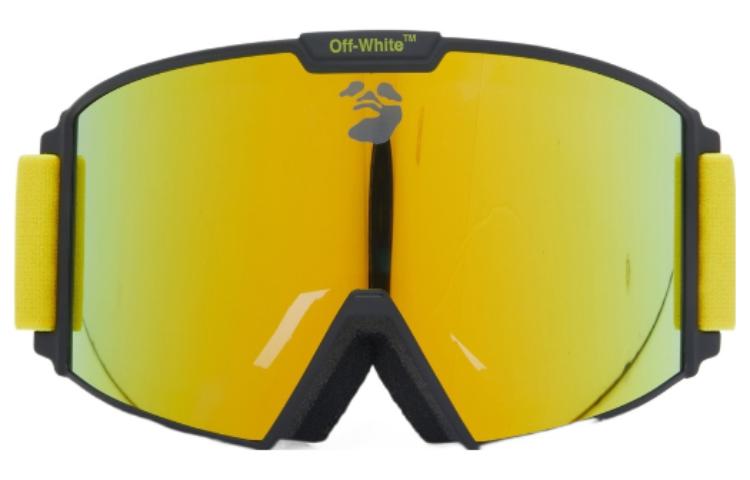OFF-WHITE Yellow Anti-Fog UV Protection Ski Goggles SKIGOOGLEYELLOWMIRYELLOW