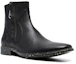 Order Off-White Boots Ritsleting Penjepit Kertas Hitam. OMIA178F21LEA0021010