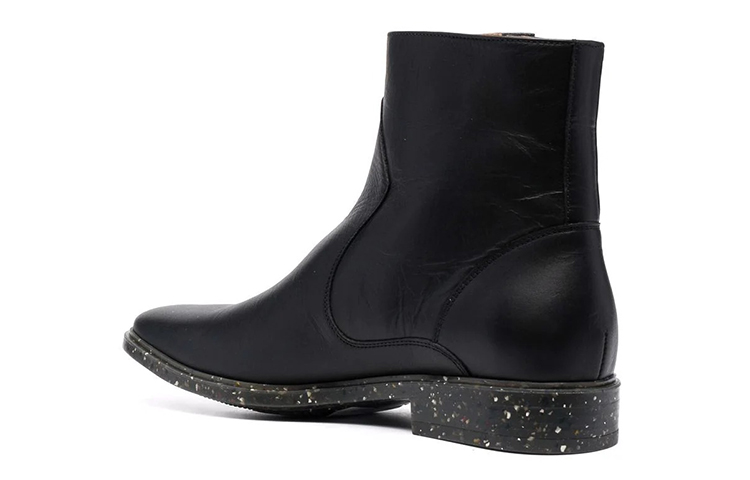 Off-White Zip-Up Paperclip Ankle Boot 'Black' 圖 3