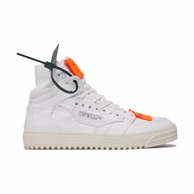 Off-White 3.0 Off-Court High 'White Orange'