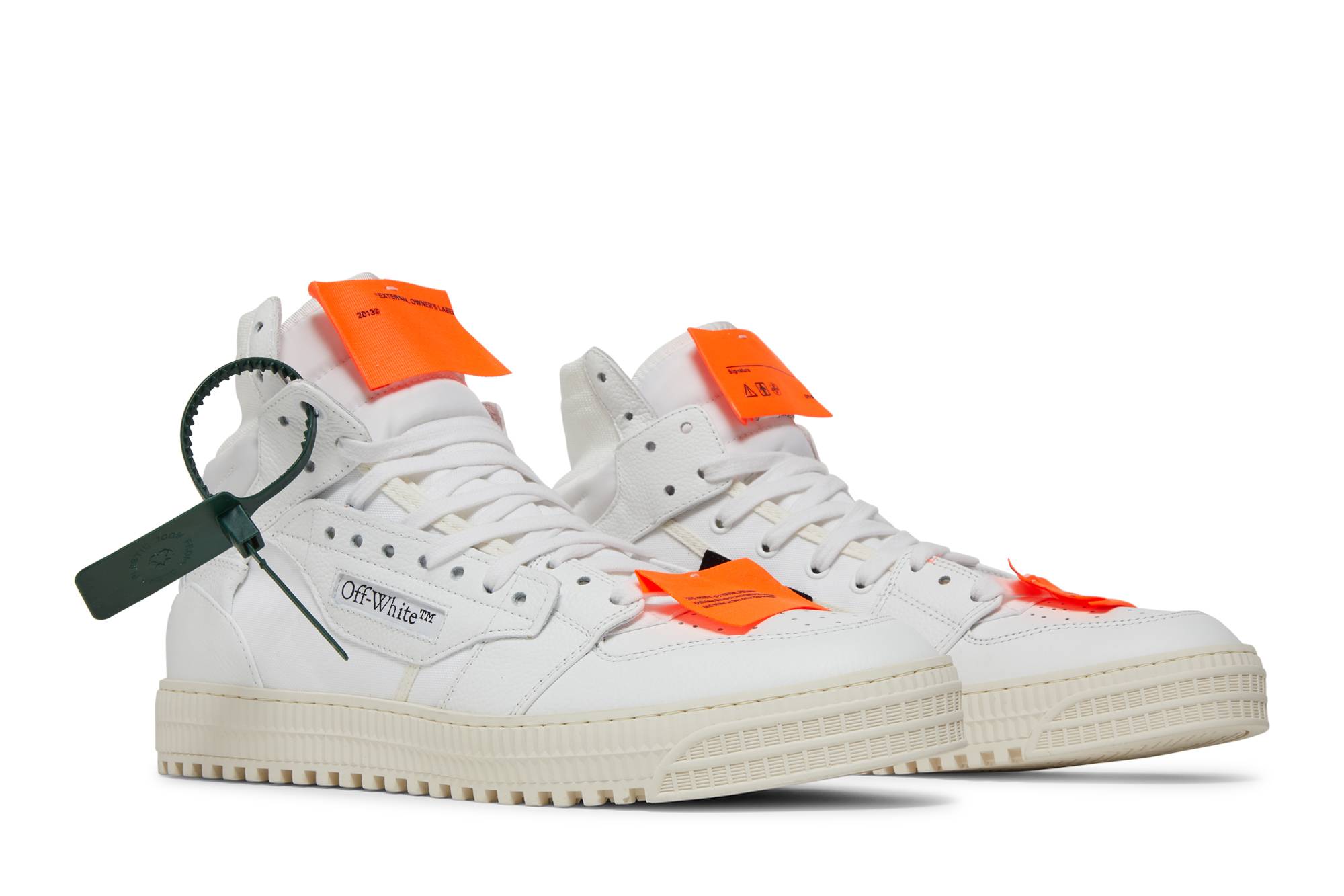 Cheap Off-White 3.0 Off-Court High 'Blanco Naranja' OMIA065C99LEA001-0120