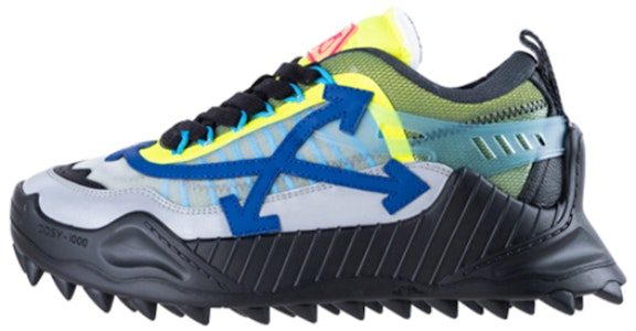 オフホワイト ネットスニーカー (ブルー) OMIA139E20FAB001JW Buy オフホワイト ネットスニーカー (ブルー) OMIA139E20FAB001JW